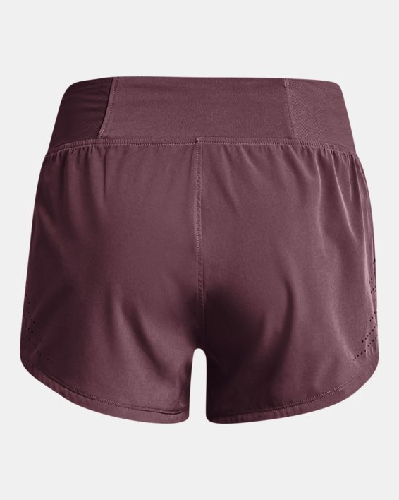 Women's UA Speedpocket Shorts, Purple, pdpMainDesktop image number 10